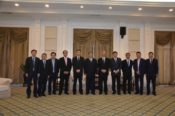娄底市政协主席章松会见永信贵宾会217集团合作方日籍离职高管