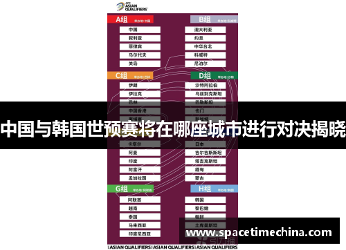 中国与韩国世预赛将在哪座城市进行对决揭晓